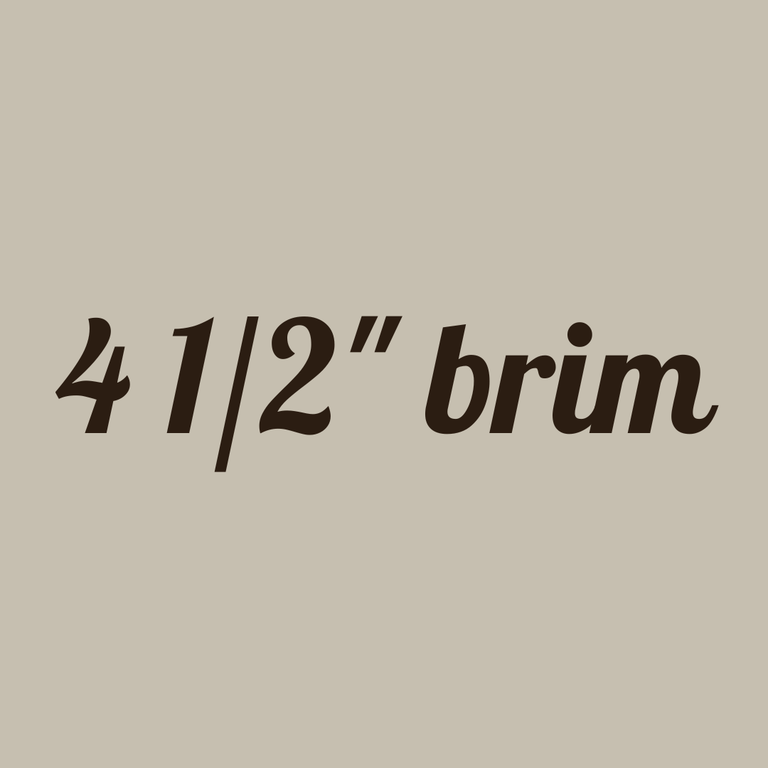 American Hat Co. 4 1/2" brims