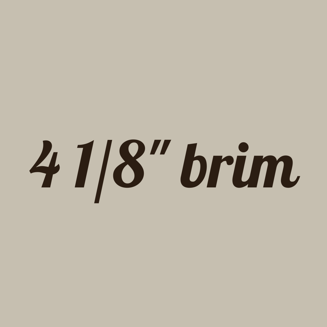 American Hat Co. 4 1/8" brims