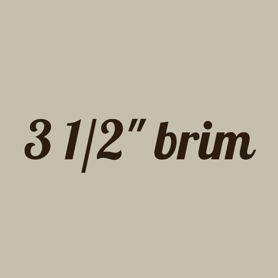 American Hat Co. 3 1/2" brims