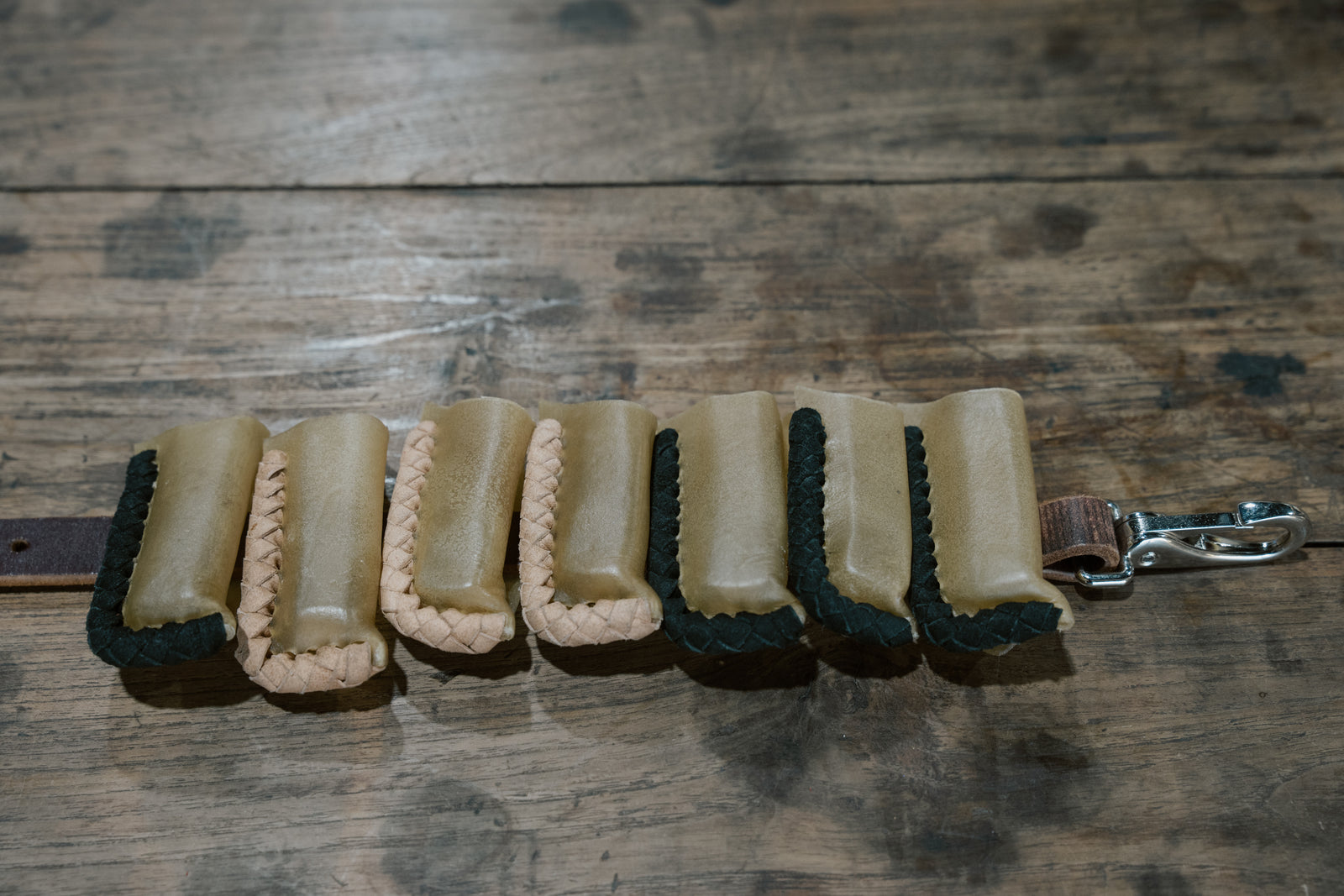 J. Leal Rawhide Knife Cases