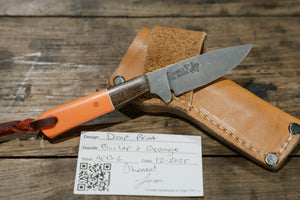 Wilder Forge: Burlap + Orange Drop Point