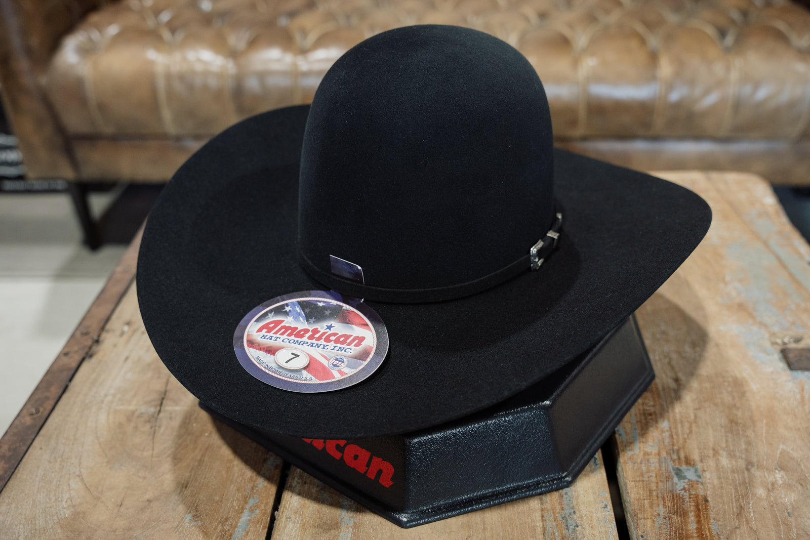 American Black Felt 4 1/2"