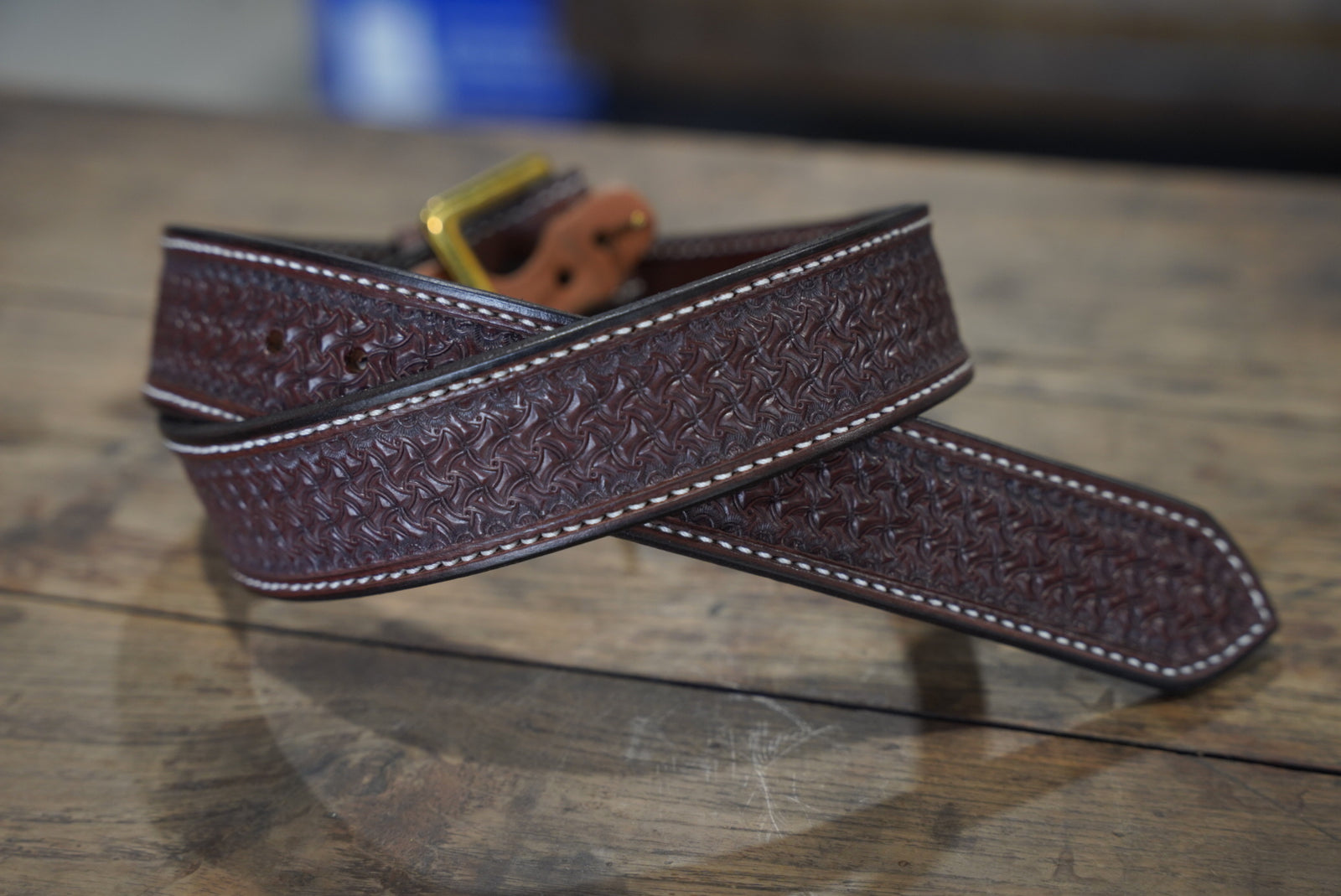 Western Chocolate Spider Belt