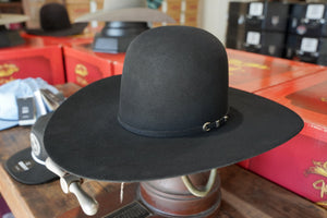 Rodeo King 10x Black 4 7/8" Brim