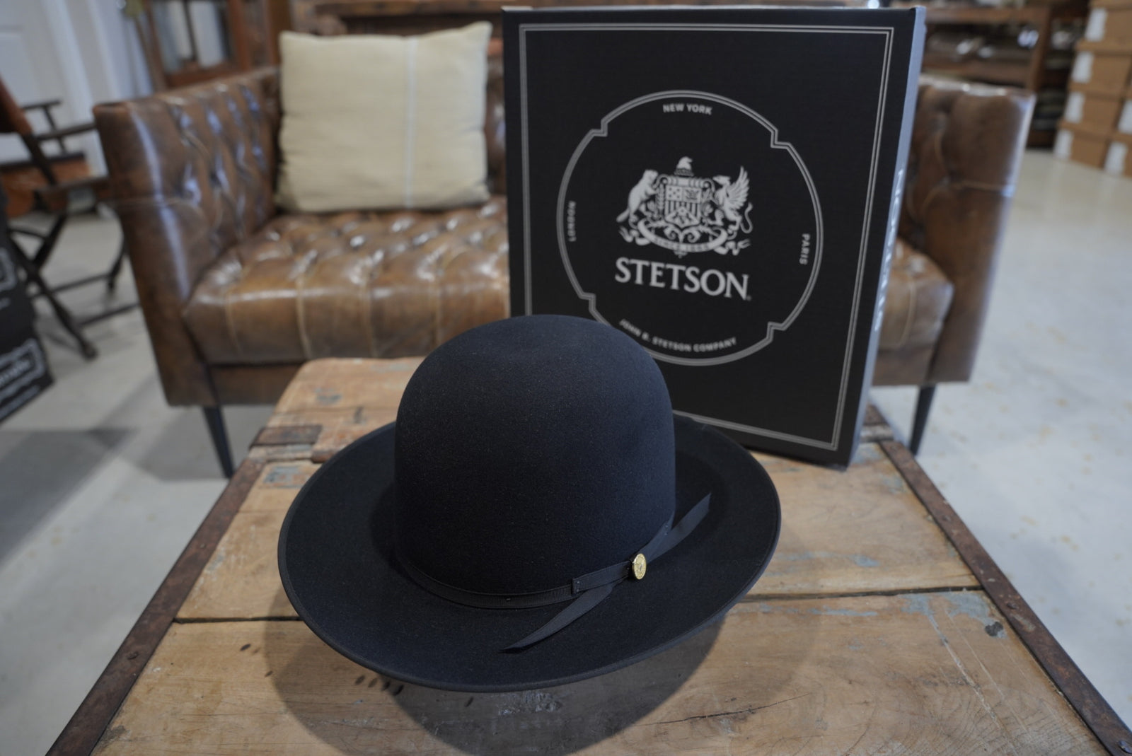 Resistol Open Road Black 2 3/4"