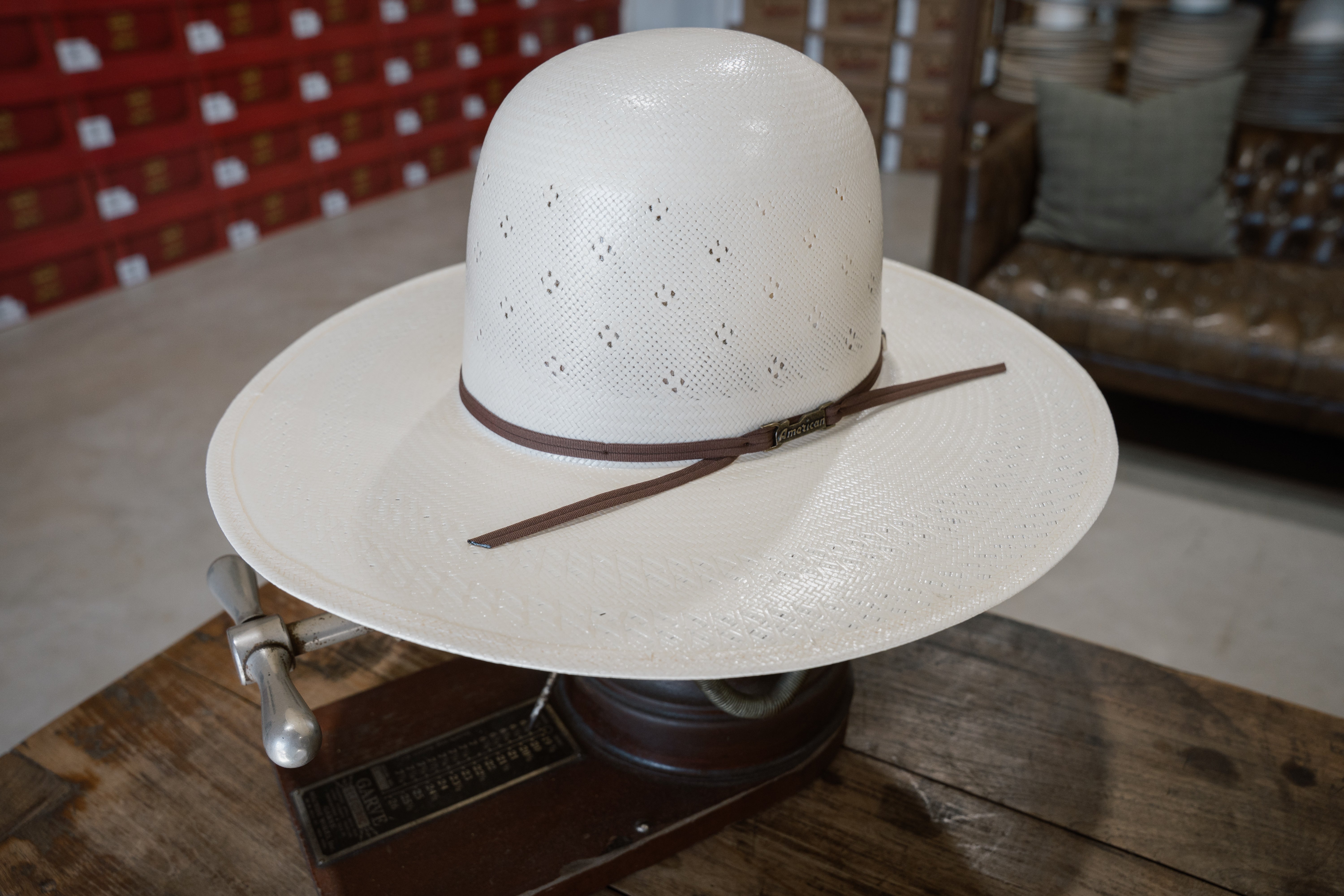 American Hat Co. 8120 4 1/4” - Double R Hat House display picture 2