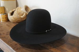 Rodeo King 10x Black 4 7/8" Brim