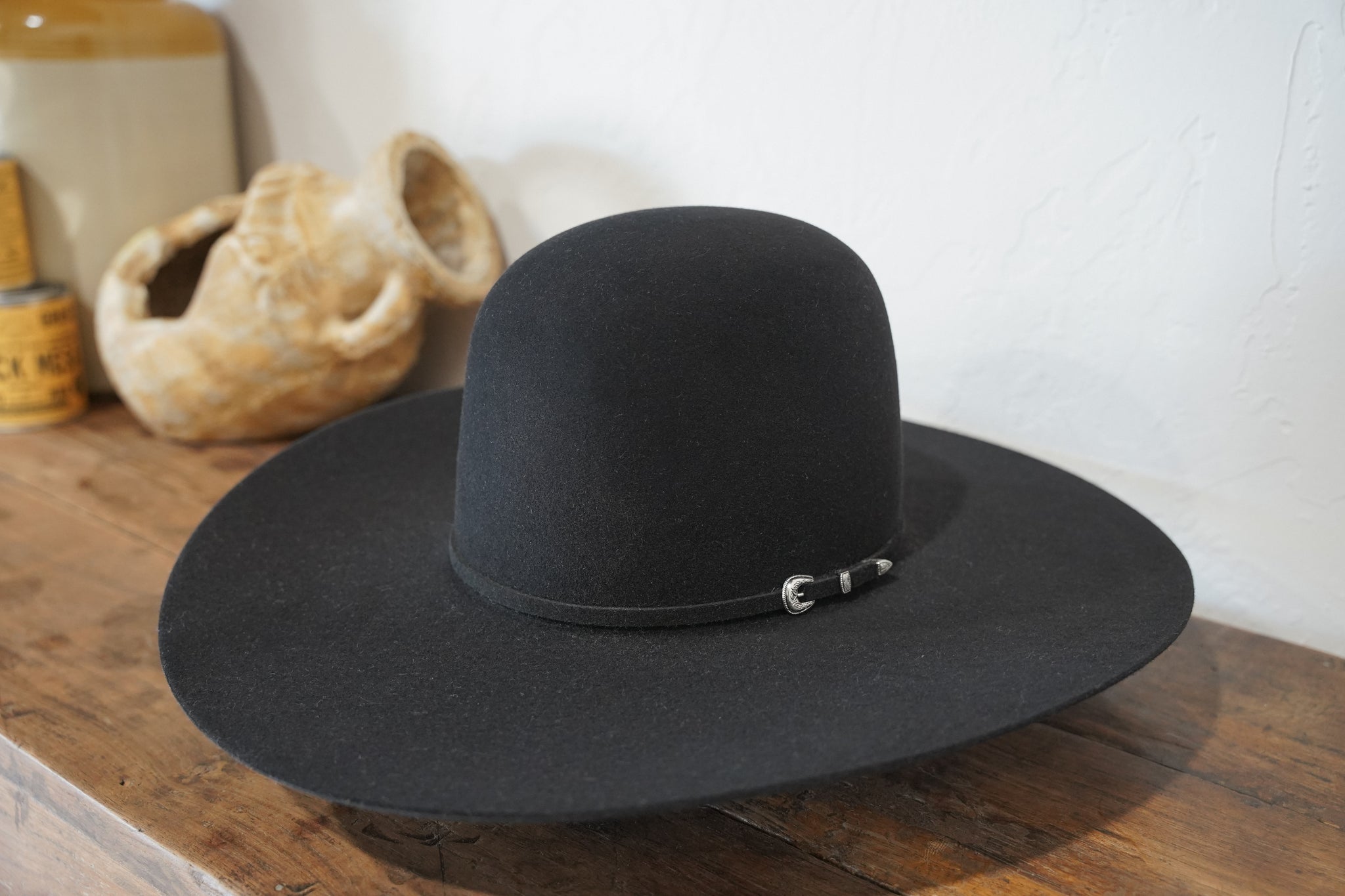 Rodeo King 7X 5 Brim | Black 6 1/2