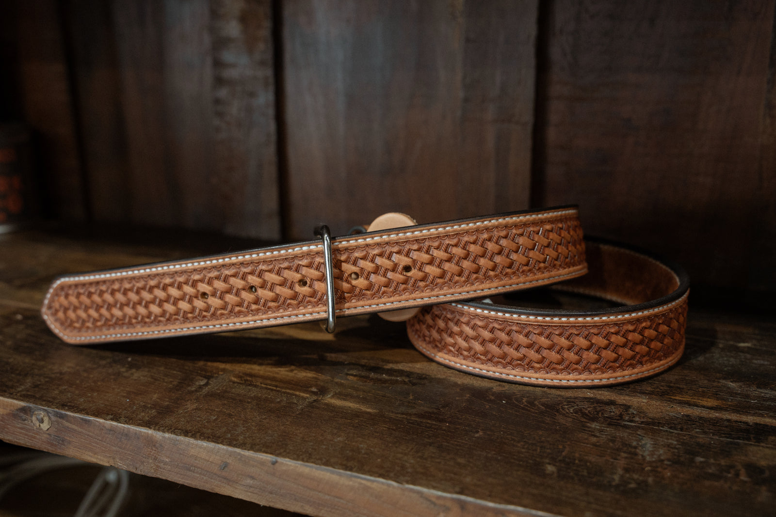 Natural Basket Belt