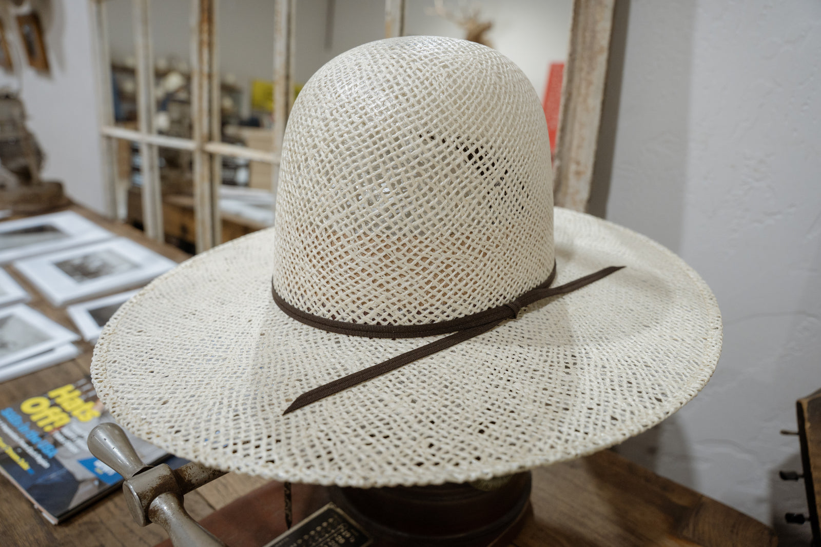 Double R 'Solid Jute' 3 3/4" Brim