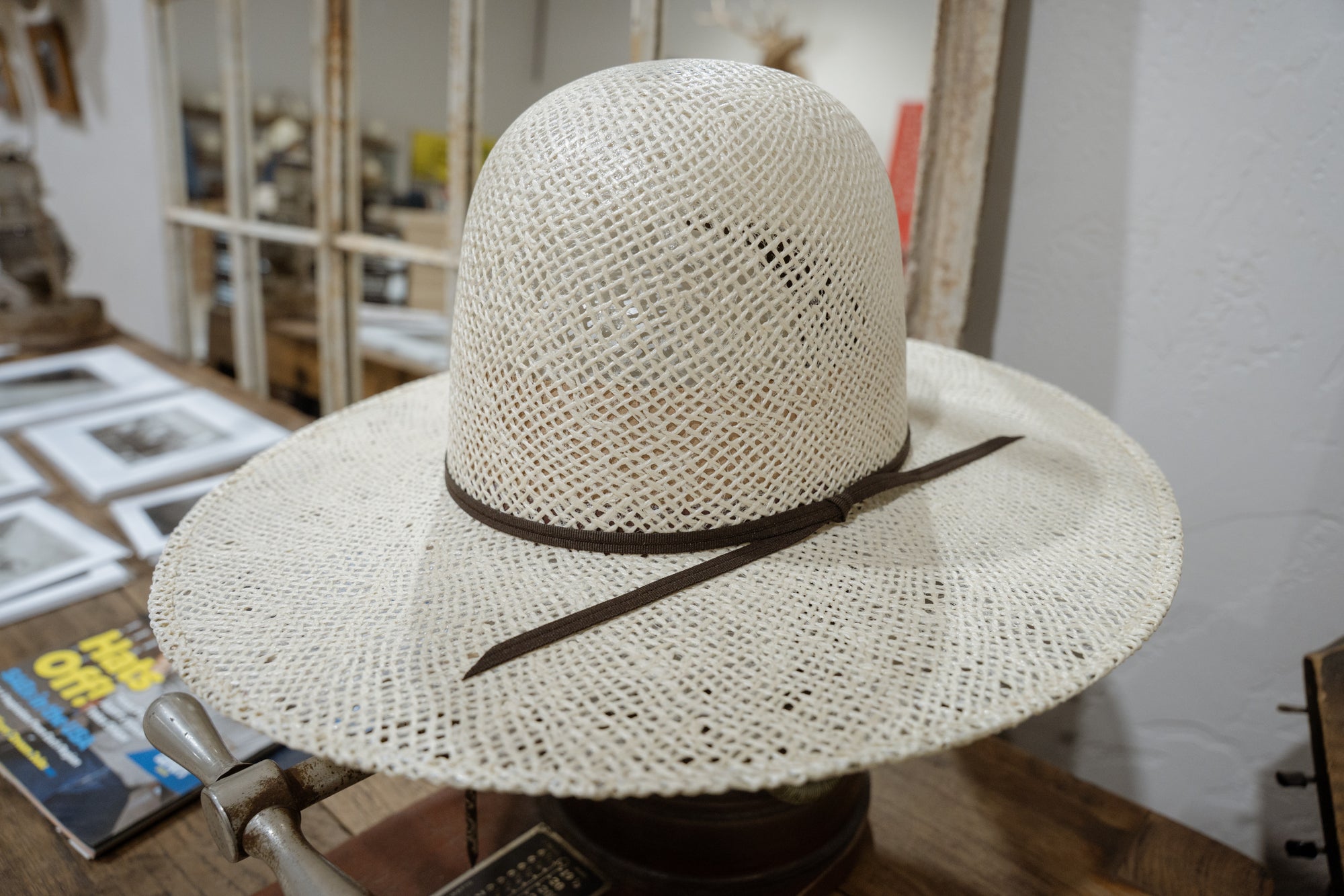 Double R 'Solid Jute' 3 3/4" Brim