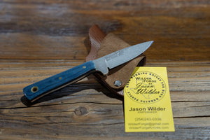 Wilder Forge Blue Canvas Knives