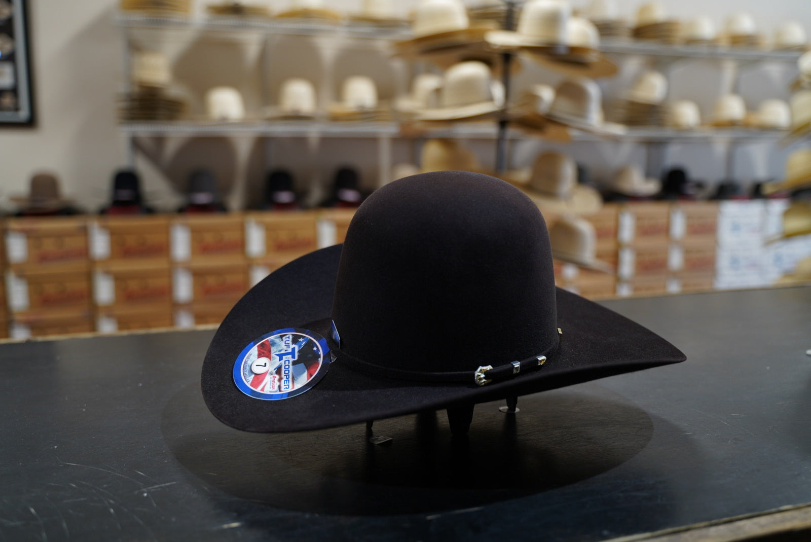 American Black Cherry Felt 4 1/4"